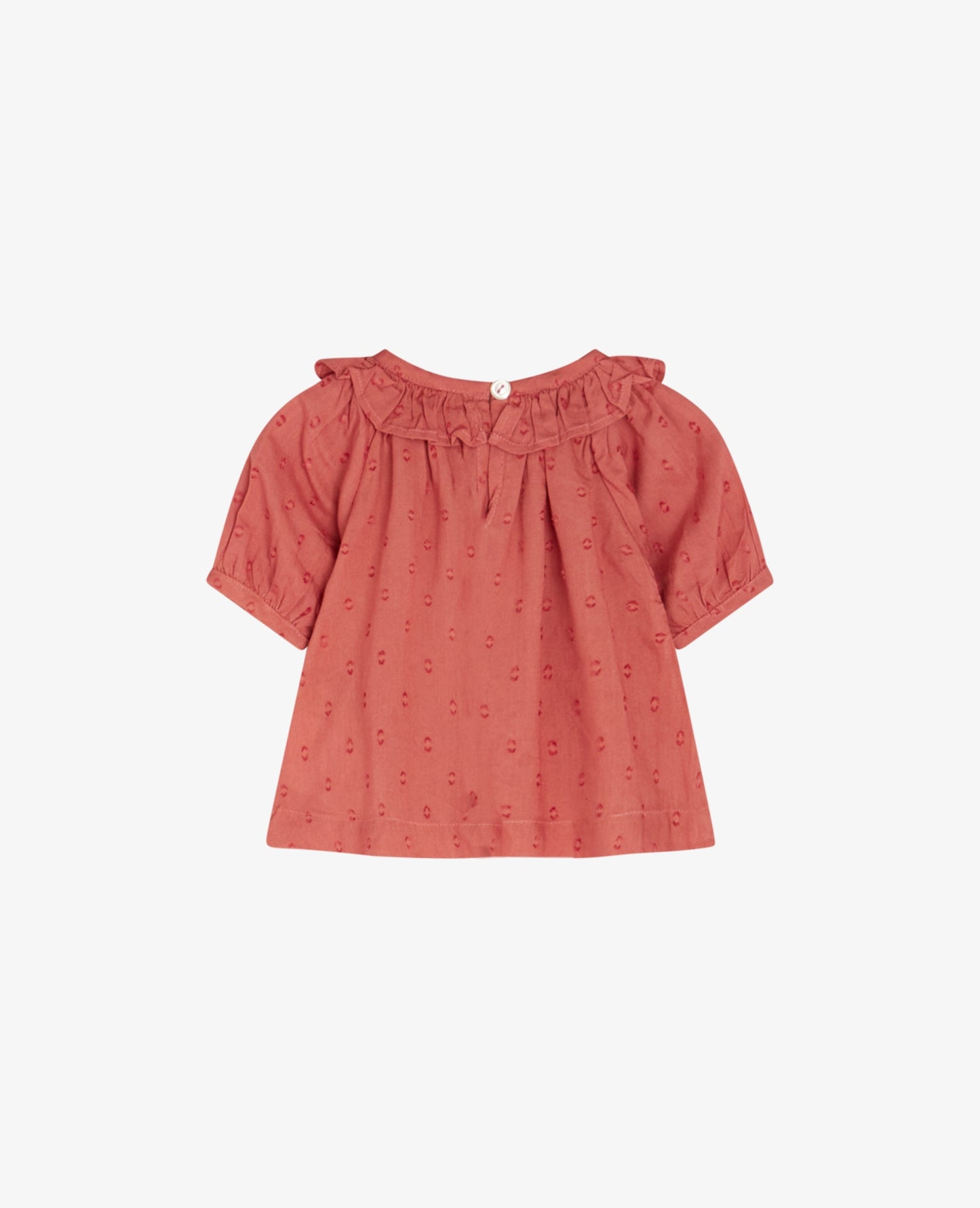BABY STRUCTURED DOT BLUS