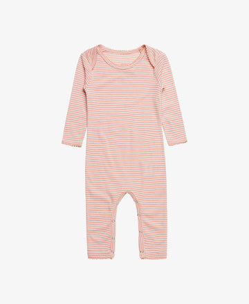 BABY BASIC STRIPED JUMPSUIT